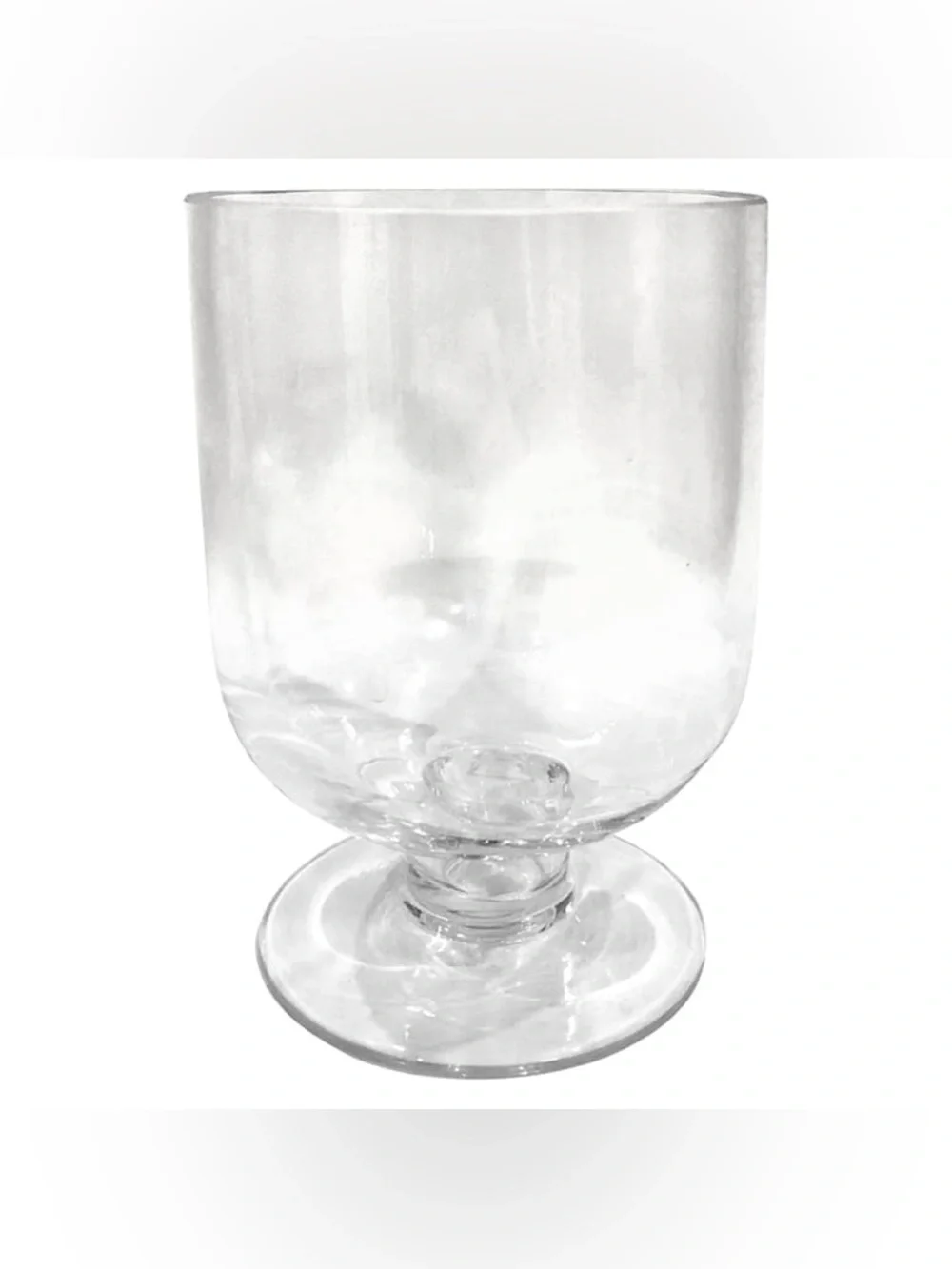 Clear Glass Trifle Vase, 6.5